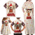Chihuahua The Most Beautiful Time Xmas Christmas Family Matching Off Shoulder Maxi Dress and Hawaiian Shirt Xmas Holiday Patterns - Wonder Print Shop