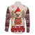 Chihuahua The Most Beautiful Time Xmas Christmas Family Matching Off Shoulder Short Dress and Hawaiian Shirt Xmas Holiday Patterns - Wonder Print Shop