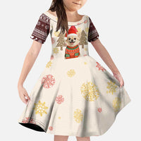 Chihuahua The Most Beautiful Time Xmas Christmas Family Matching Puletasi and Hawaiian Shirt Xmas Holiday Patterns - Wonder Print Shop