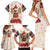 Chihuahua The Most Beautiful Time Xmas Christmas Family Matching Short Sleeve Bodycon Dress and Hawaiian Shirt Xmas Holiday Patterns - Wonder Print Shop