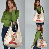 Chihuahua The Most Beautiful Time Xmas Christmas Grocery Bag Xmas Holiday Patterns - Wonder Print Shop