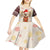 Chihuahua The Most Beautiful Time Xmas Christmas Kid Short Sleeve Dress Xmas Holiday Patterns - Wonder Print Shop