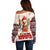 Chihuahua The Most Beautiful Time Xmas Christmas Off Shoulder Sweater Xmas Holiday Patterns - Wonder Print Shop