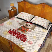 Chihuahua The Most Beautiful Time Xmas Christmas Quilt Bed Set Xmas Holiday Patterns - Wonder Print Shop