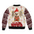 Chihuahua The Most Beautiful Time Xmas Christmas Sleeve Zip Bomber Jacket Xmas Holiday Patterns - Wonder Print Shop