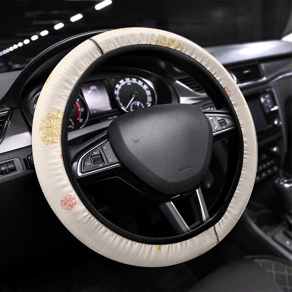Chihuahua The Most Beautiful Time Xmas Christmas Steering Wheel Cover Xmas Holiday Patterns - Wonder Print Shop