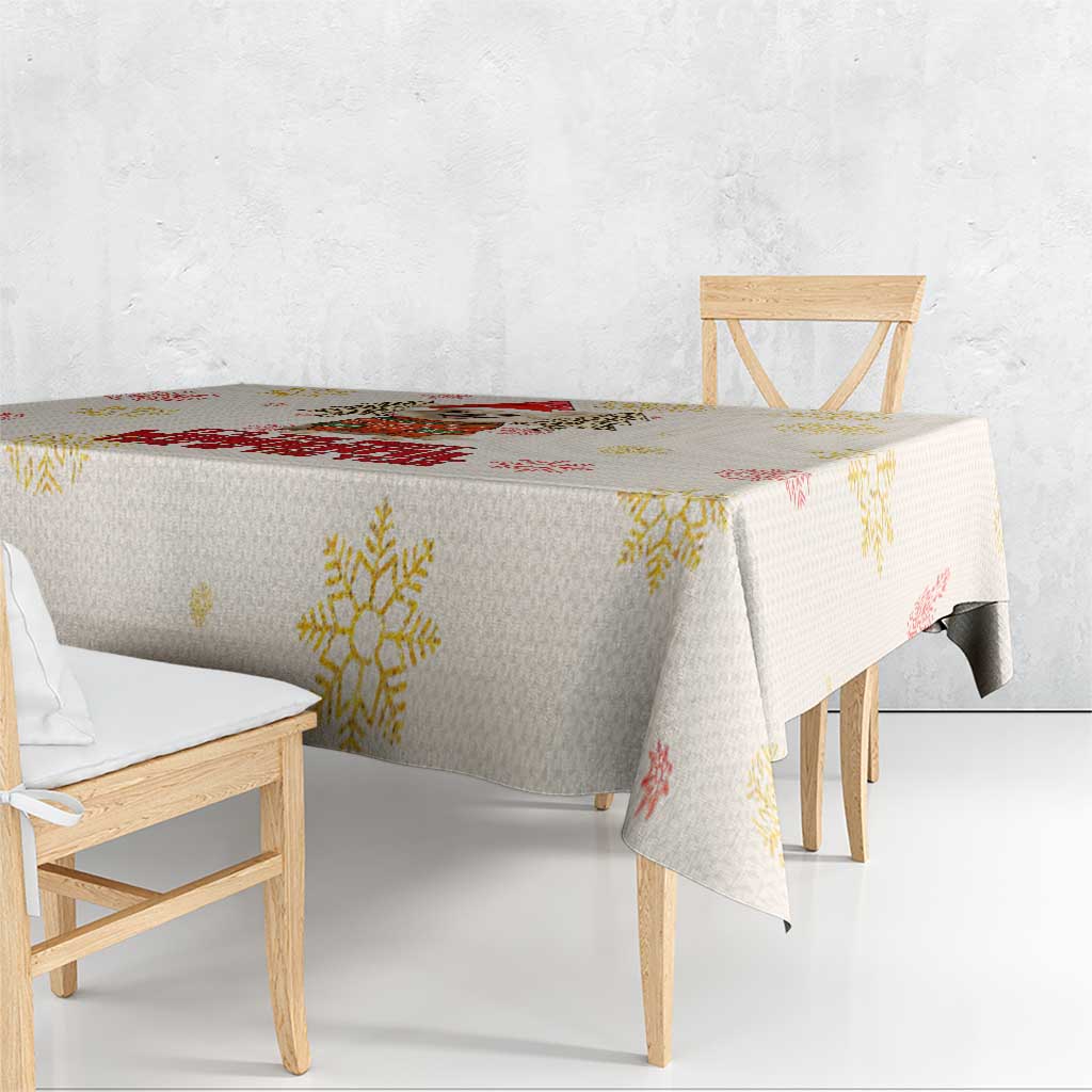 Chihuahua The Most Beautiful Time Xmas Christmas Tablecloth Xmas Holiday Patterns - Wonder Print Shop