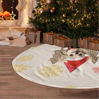 Chihuahua The Most Beautiful Time Xmas Christmas Tree Skirt Xmas Holiday Patterns - Wonder Print Shop