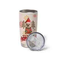 Chihuahua The Most Beautiful Time Xmas Christmas Tumbler Cup Xmas Holiday Patterns - Wonder Print Shop