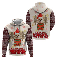 Chihuahua The Most Beautiful Time Xmas Christmas Zip Hoodie Xmas Holiday Patterns - Wonder Print Shop