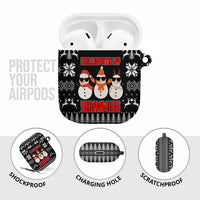 Chillin With My Snowmies Christmas AirPods Case Xmas Holiday Patterns - Wonder Print Shop