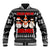 Chillin With My Snowmies Christmas Baseball Jacket Xmas Holiday Patterns - Wonder Print Shop