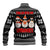 Chillin With My Snowmies Christmas Baseball Jacket Xmas Holiday Patterns - Wonder Print Shop