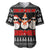 Chillin With My Snowmies Christmas Baseball Jersey Xmas Holiday Patterns - Wonder Print Shop