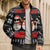 Chillin With My Snowmies Christmas Bomber Puffer Jacket Xmas Holiday Patterns - Wonder Print Shop