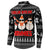 Chillin With My Snowmies Christmas Button Sweatshirt Xmas Holiday Patterns - Wonder Print Shop