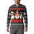 Chillin With My Snowmies Christmas Button Sweatshirt Xmas Holiday Patterns - Wonder Print Shop