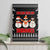 Chillin With My Snowmies Christmas Canvas Wall Art Xmas Holiday Patterns - Wonder Print Shop