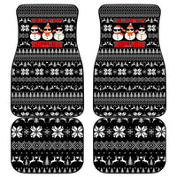 Chillin With My Snowmies Christmas Car Mats Xmas Holiday Patterns - Wonder Print Shop
