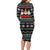 Chillin With My Snowmies Christmas Family Matching Long Sleeve Bodycon Dress and Hawaiian Shirt Xmas Holiday Patterns - Wonder Print Shop