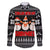 Chillin With My Snowmies Christmas Family Matching Off The Shoulder Long Sleeve Dress and Hawaiian Shirt Xmas Holiday Patterns - Wonder Print Shop