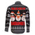 Chillin With My Snowmies Christmas Family Matching Off The Shoulder Long Sleeve Dress and Hawaiian Shirt Xmas Holiday Patterns - Wonder Print Shop
