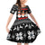 Chillin With My Snowmies Christmas Family Matching Off Shoulder Short Dress and Hawaiian Shirt Xmas Holiday Patterns - Wonder Print Shop