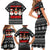 Chillin With My Snowmies Christmas Family Matching Short Sleeve Bodycon Dress and Hawaiian Shirt Xmas Holiday Patterns - Wonder Print Shop