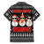 Chillin With My Snowmies Christmas Family Matching Short Sleeve Bodycon Dress and Hawaiian Shirt Xmas Holiday Patterns - Wonder Print Shop