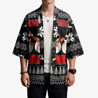 Chillin With My Snowmies Christmas Kimono Xmas Holiday Patterns - Wonder Print Shop
