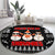 Chillin With My Snowmies Christmas Round Carpet Xmas Holiday Patterns - Wonder Print Shop