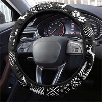 Chillin With My Snowmies Christmas Steering Wheel Cover Xmas Holiday Patterns - Wonder Print Shop
