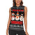 Chillin With My Snowmies Christmas Women Sleeveless Polo Shirt Xmas Holiday Patterns - Wonder Print Shop