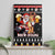 Christmas Brewdolph Reindeer Canvas Wall Art Xmas Holiday Patterns - Wonder Print Shop