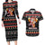 Christmas Brewdolph Reindeer Couples Matching Long Sleeve Bodycon Dress and Hawaiian Shirt Xmas Holiday Patterns - Wonder Print Shop