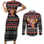 Christmas Brewdolph Reindeer Couples Matching Short Sleeve Bodycon Dress and Long Sleeve Button Shirt Xmas Holiday Patterns - Wonder Print Shop