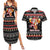 Christmas Brewdolph Reindeer Couples Matching Summer Maxi Dress and Hawaiian Shirt Xmas Holiday Patterns - Wonder Print Shop