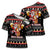 Christmas Brewdolph Reindeer Cross Shoulder Shirt Xmas Holiday Patterns - Wonder Print Shop