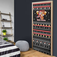 Christmas Brewdolph Reindeer Door Cover Xmas Holiday Patterns - Wonder Print Shop