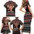 Christmas Brewdolph Reindeer Family Matching Short Sleeve Bodycon Dress and Hawaiian Shirt Xmas Holiday Patterns - Wonder Print Shop