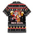 Christmas Brewdolph Reindeer Family Matching Short Sleeve Bodycon Dress and Hawaiian Shirt Xmas Holiday Patterns - Wonder Print Shop