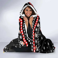 Christmas Brewdolph Reindeer Hooded Blanket Xmas Holiday Patterns - Wonder Print Shop