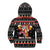 Christmas Brewdolph Reindeer Kid Hoodie Xmas Holiday Patterns - Wonder Print Shop