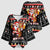 Christmas Brewdolph Reindeer Kimono Sleeve Blouse Xmas Holiday Patterns - Wonder Print Shop