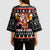 Christmas Brewdolph Reindeer Kimono Sleeve Blouse Xmas Holiday Patterns - Wonder Print Shop