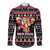 Christmas Brewdolph Reindeer Long Sleeve Button Shirt Xmas Holiday Patterns - Wonder Print Shop