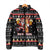 Christmas Brewdolph Reindeer Padded Jacket Xmas Holiday Patterns - Wonder Print Shop
