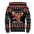Christmas Brewdolph Reindeer Sherpa Hoodie Xmas Holiday Patterns - Wonder Print Shop