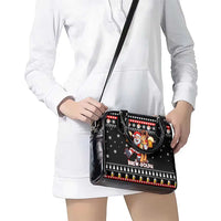 Christmas Brewdolph Reindeer Shoulder Handbag Xmas Holiday Patterns - Wonder Print Shop