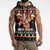 Christmas Brewdolph Reindeer Sleeveless Hoodie Xmas Holiday Patterns - Wonder Print Shop